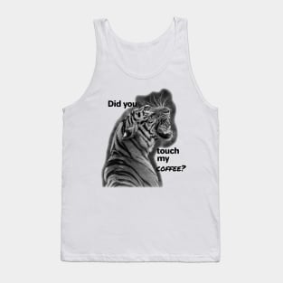 Funny Coffee Quote Tank Top